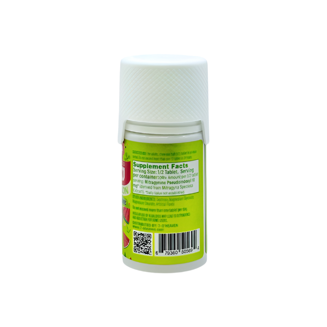 7 O’Heaven 30ct 7OH Chewable Tabs Wild Watermelon 20mg Per Tablets - Seven Tech