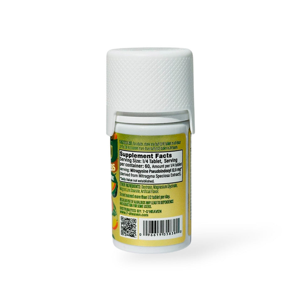 7 O'Heaven 15ct 7OH Tabs Mango Madness 50mg Per Tablets - Seven Tech