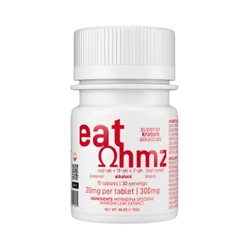 Eat OHMZ 15ct 7OH Tabs Exodus Red OH + 11OH 20mg per Tablet - Seven Tech