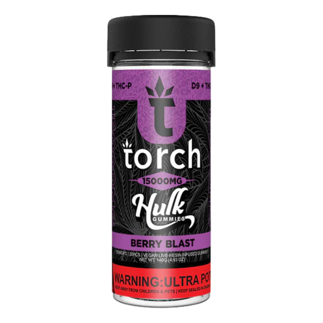 Torch Hulk Gummies CBD 15000mg Berry Blast - Seven Tech