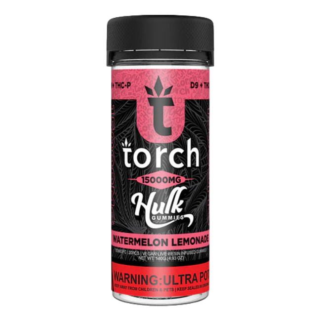 Torch Hulk Gummies CBD 15000mg Watermelon Lemonade - Seven Tech