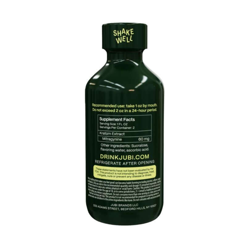 Jubi Focus Kratom Extract Shot 2fl oz - Lime
