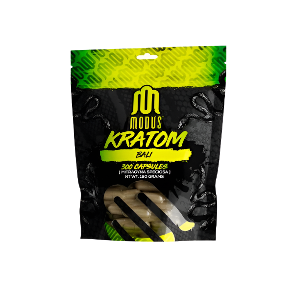 MODUS KRATOM CAPSULES 300CT - BALI - Seven Tech