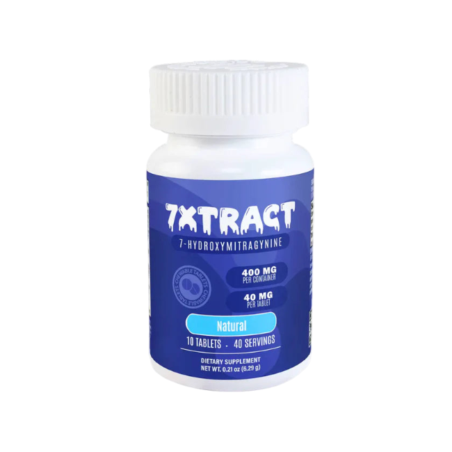 7XTRACT 7OH 10CT 400MG (40MG PER TABLET) - NATURAL - Seven Tech
