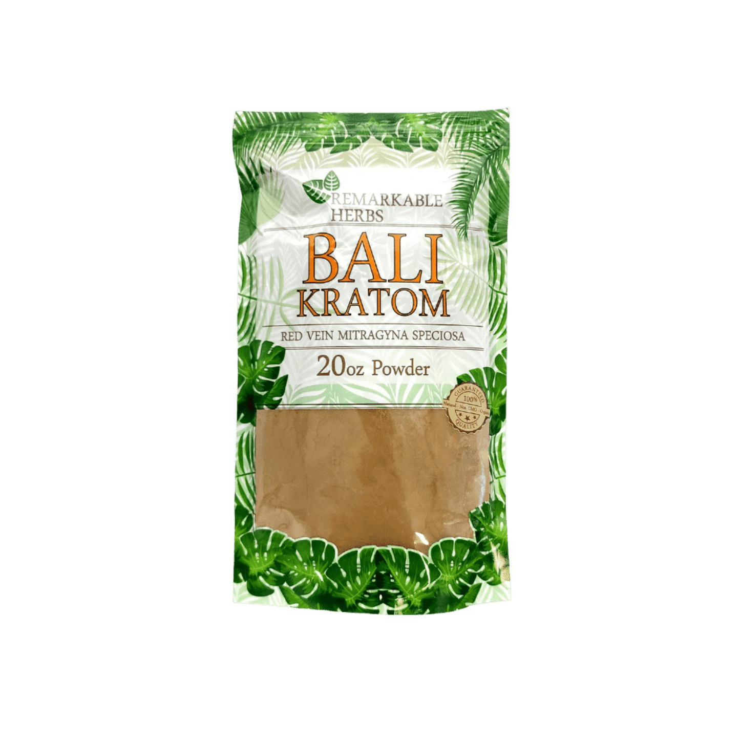 REMARKABLE HERBS KRATOM POWDER 20OZ - BALI RED VEIN - Seven Tech