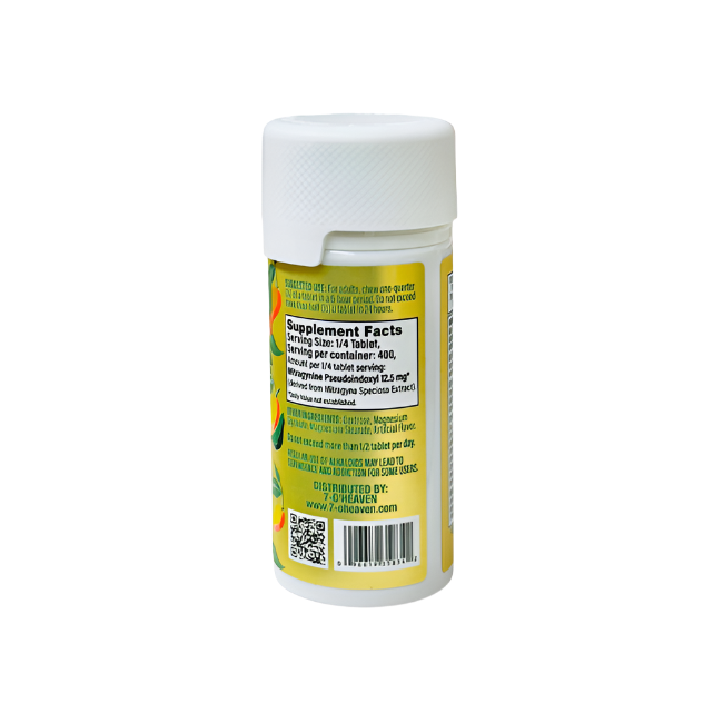 7 O'Heaven 100ct 7OH Tabs Mango Madness 50mg Per Tablets - Seven Tech