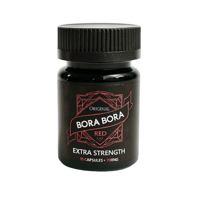 BORA BORA ORIGINAL EXTRA STRENGTH CAPSULES 15CT / 700MG – RED TIANEPTINE - Seven Tech