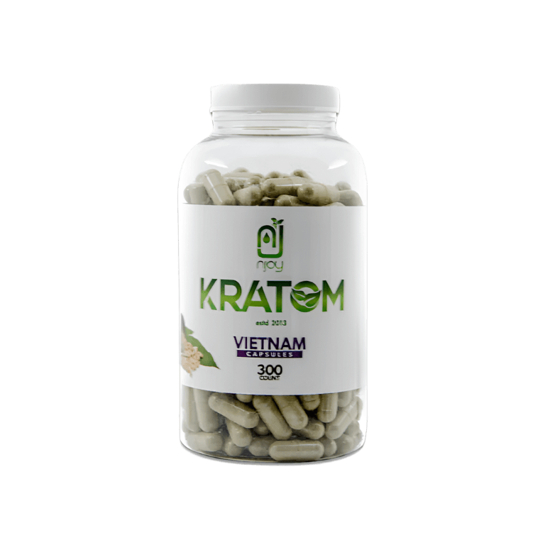 NJOY KRATOM CAPSULES 300CT - VIETNAM - Seven Tech