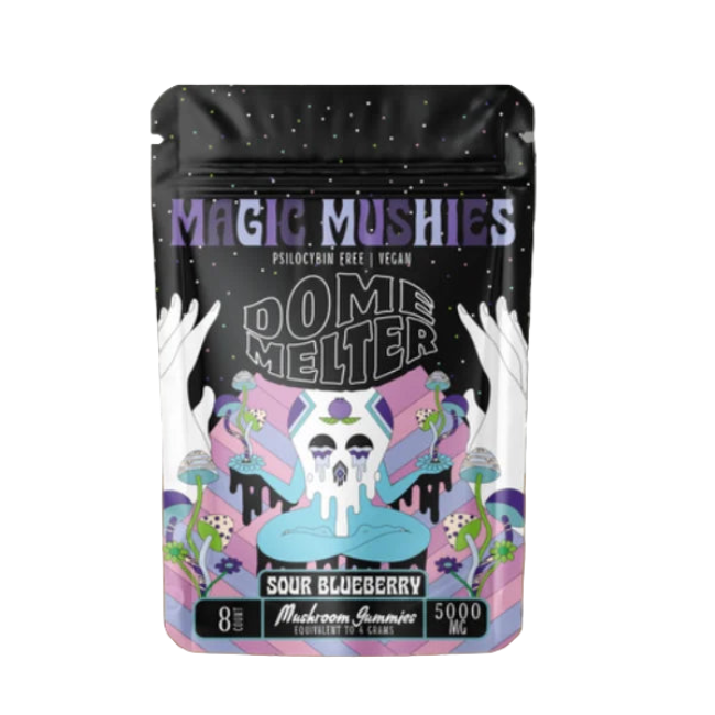 DOME MELTER MAGIC MUSHROOM GUMMIES 8CT 5000MG - SOUR BLUE BERRY - Seven Tech