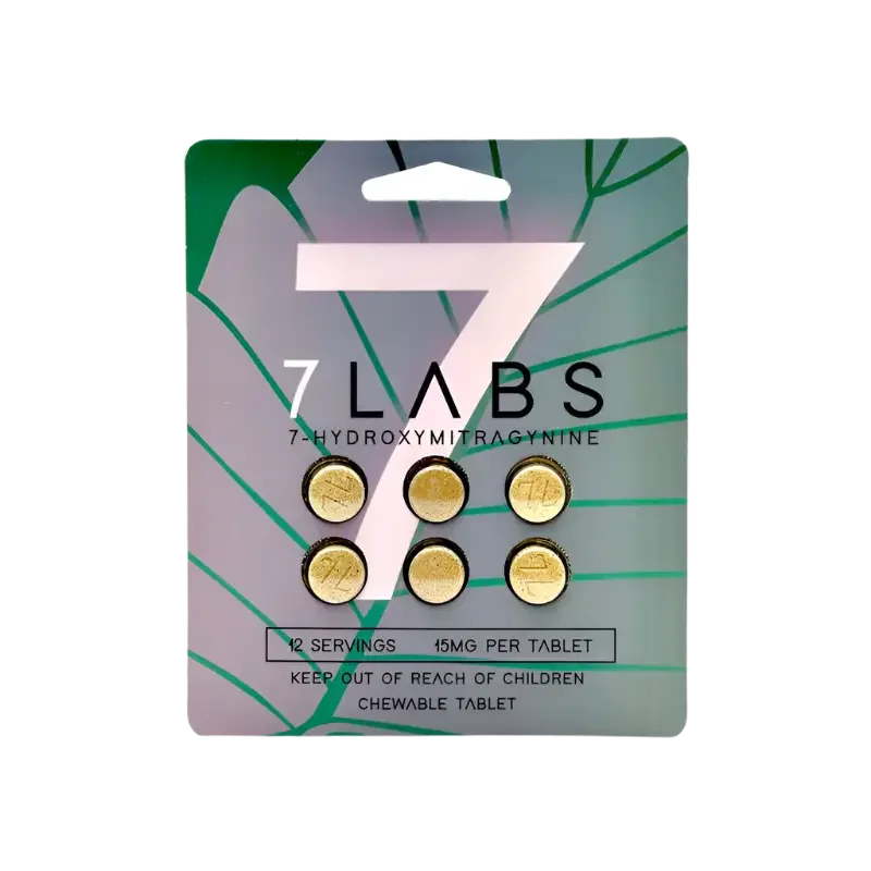 7 Labs 6ct 7OH Chewable Tabs 15mg Per Tablet - Seven Tech