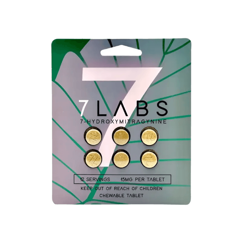 7 Labs 6ct 7OH Chewable Tabs 15mg Per Tablet - Seven Tech