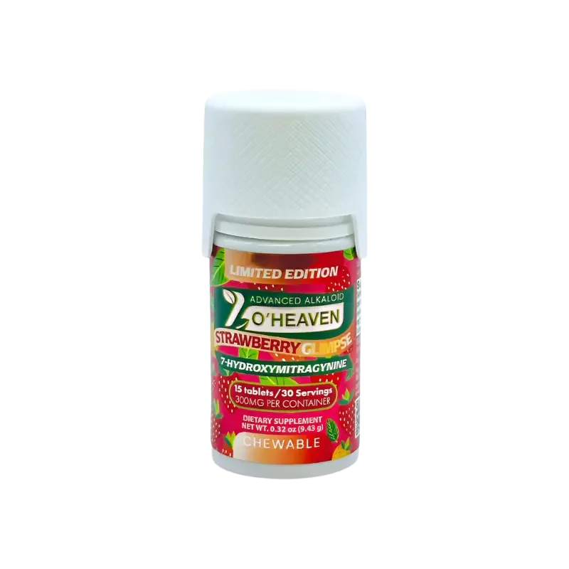 7 O'Heaven 15ct 7OH Strawberry Glimpse Tabs 20mg Per Tablet - Seven Tech