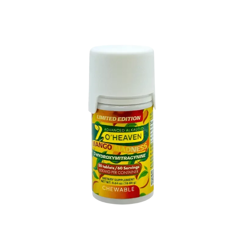7 O'Heaven 30ct 7OH Mango Madness Tabs 20mg Per Tablet - Seven Tech