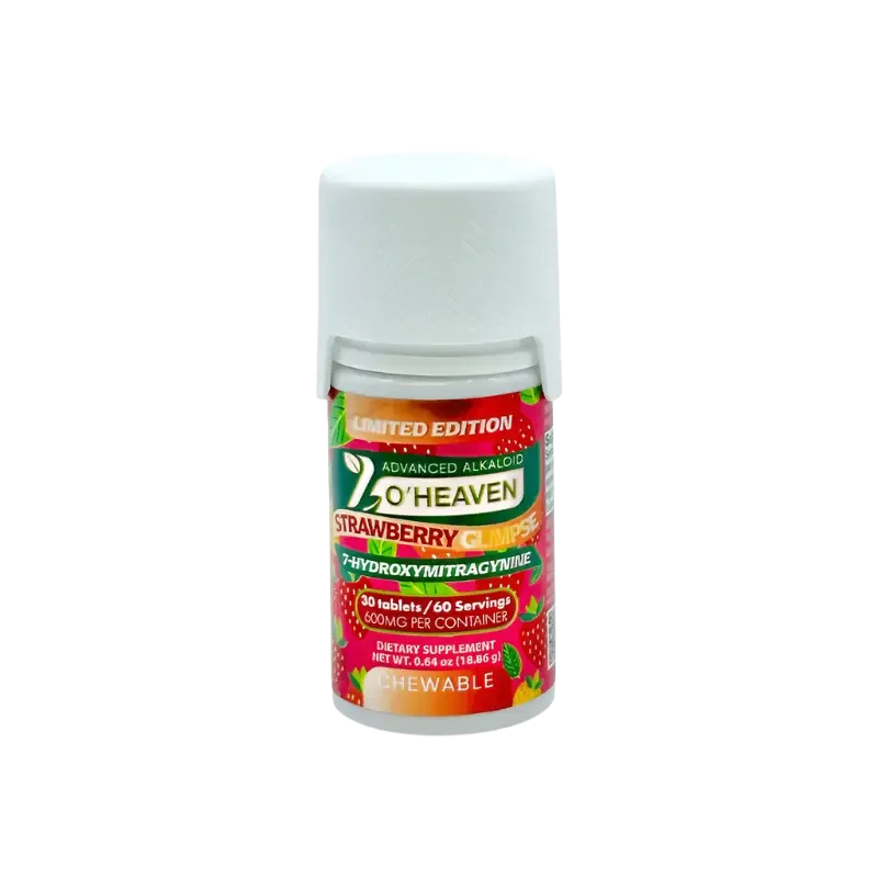 7 O'Heaven 30ct 7OH Strawberry Glimpse Tabs 20mg Per Tablet - Seven Tech