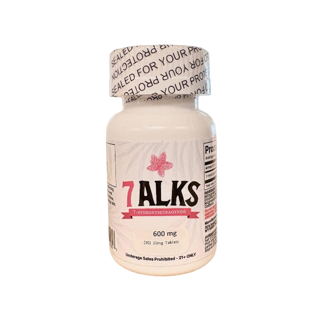 7ALKS 30ct 7OH Chewable Tabs 20mg Per Tablets - Seven Tech