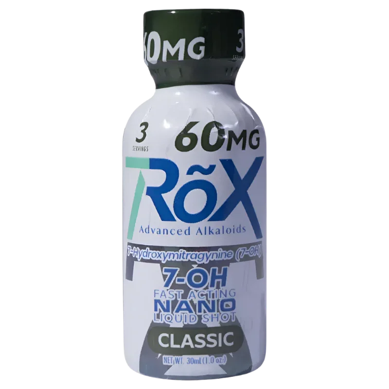 7Rox 7-Hydroxymitragynine Classic Kratom Extract Shot 60mg - Seven Tech