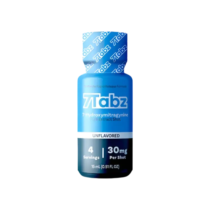 7Tabz 7-Hydroxymitragynine Shot Unflavored 30mg - Seven Tech