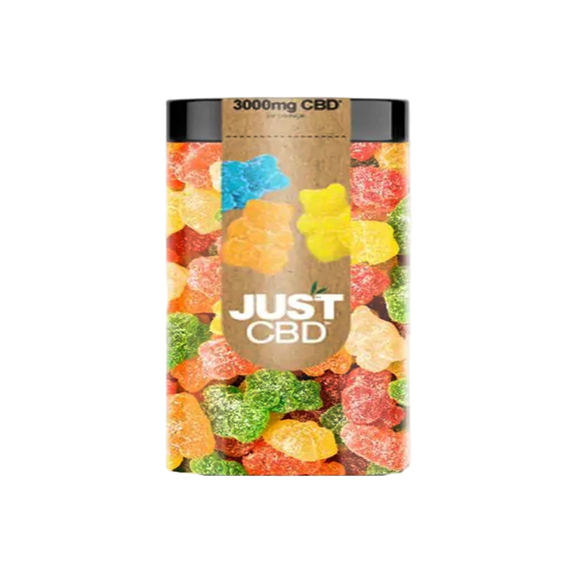 JUST CBD GUMMIES 3000MG - SOUR BEARS - Seven Tech