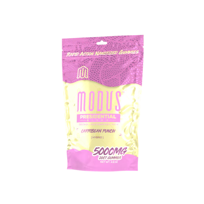 Modus Presidential Blend 5000mg Gummies Caribbean Punch Hybrid - Seven Tech