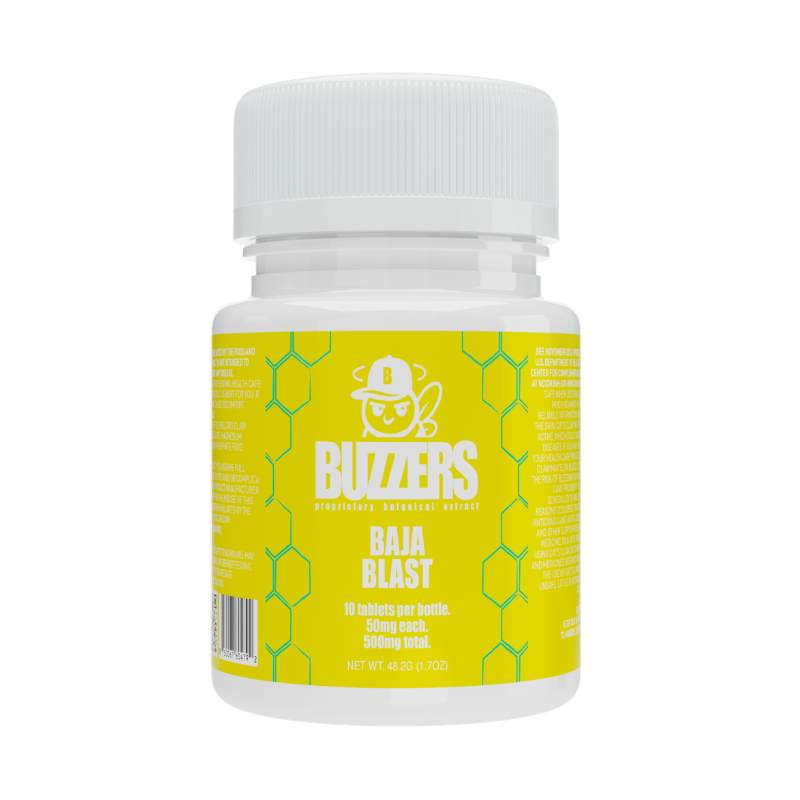 Buzzers Botanical Extract Tablets 10ct 50mg Per Tablet