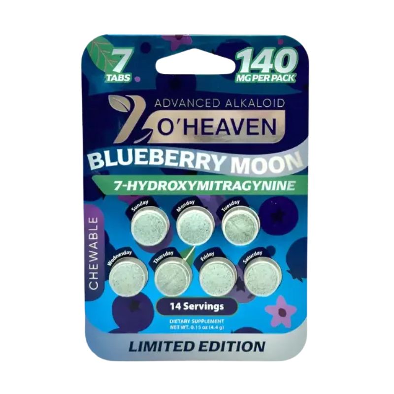 7 O'Heaven 7-Hydroxymitragynine Chewable Tablets 7ct 20mg Per Tablet