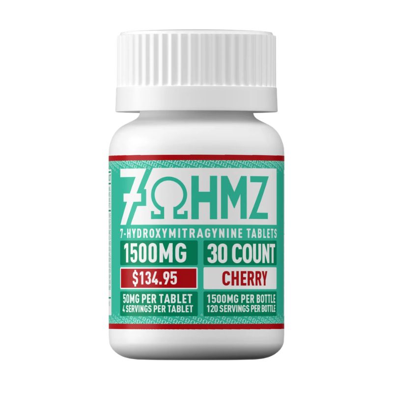 7OHMZ 7-Hydroxymitragynine Tablets 30ct 50mg Per Tablet