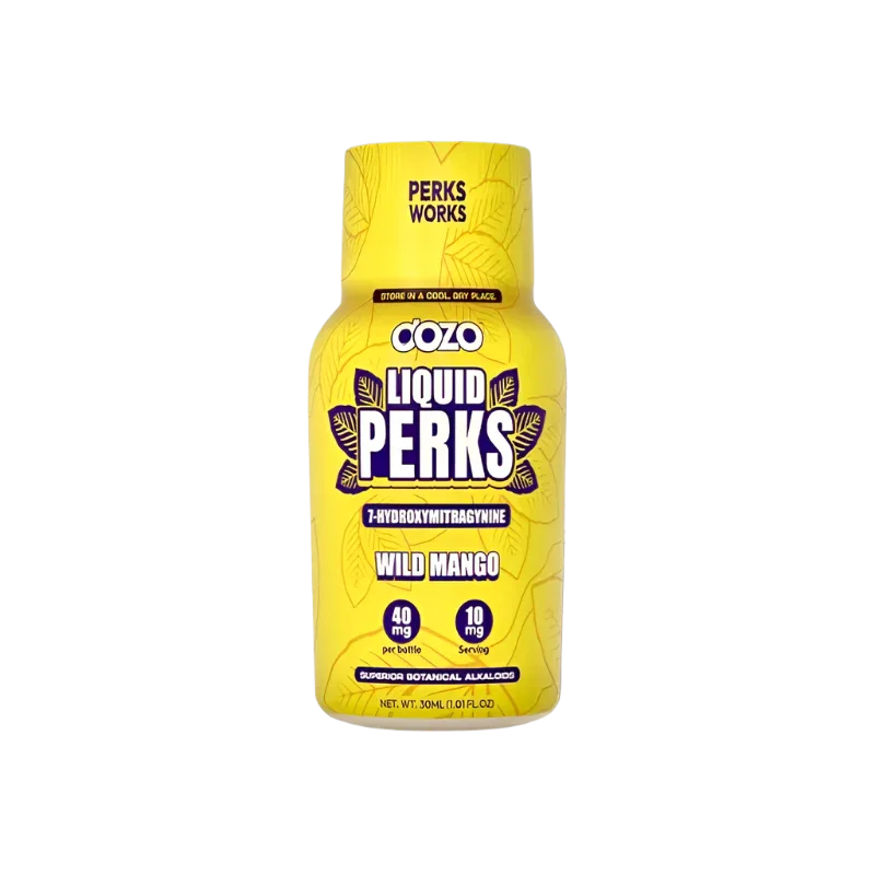 Dozo Perks 7 Hydroxymitragynine Liquid Shot Wild Mango 40mg - Seven Tech