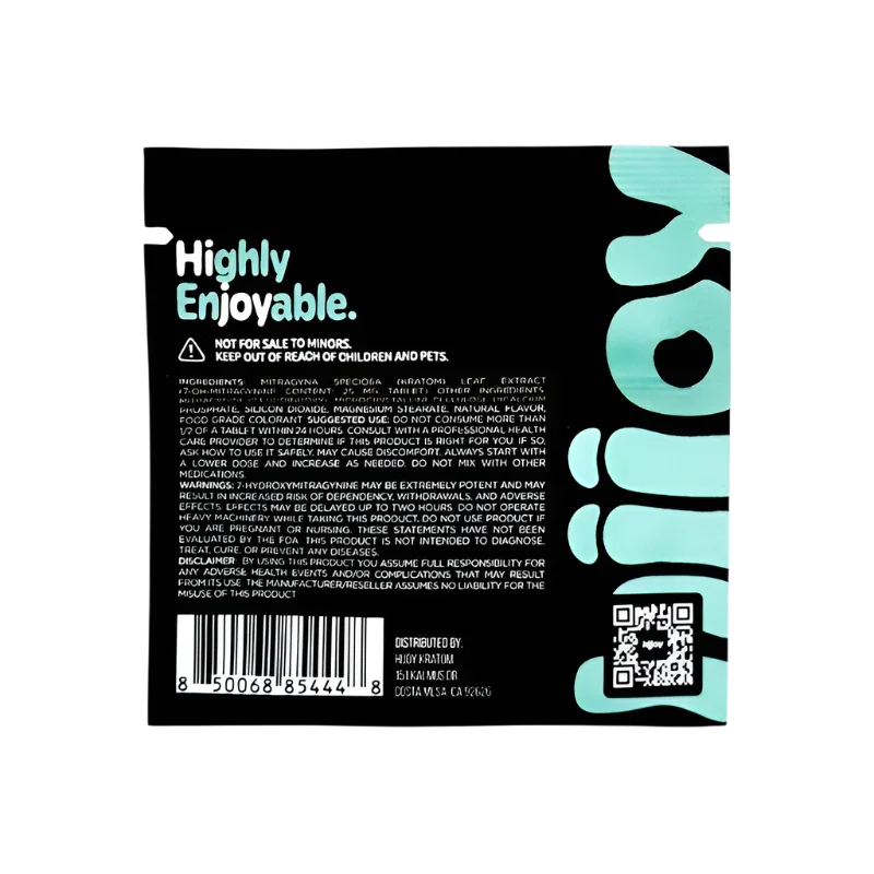 HIJOY 2ct 7OH + Psuedoindoxyl Mighty Mint 25mg per Tablet - Seven Tech