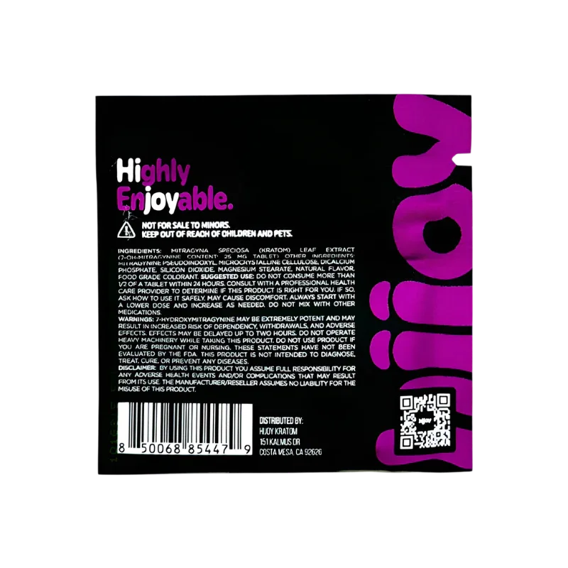 HIJOY 2ct 7OH + Psuedoindoxyl Purple Reign 25mg per Tablet - Seven Tech