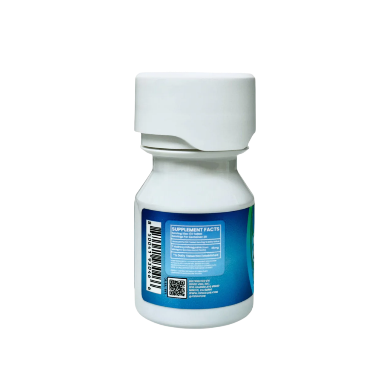 Hyku 7ct 7OH TABS Blue Razz 100mg Per Tablet - Seven Tech