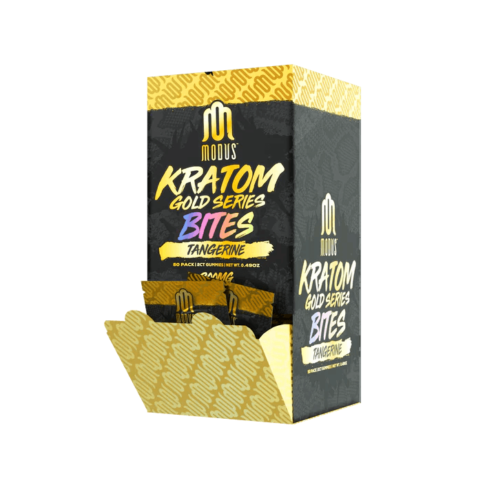 MODUS KRATOM GOLD SERIES BITES 200MG 2CT - TANGERINE - Seven Tech
