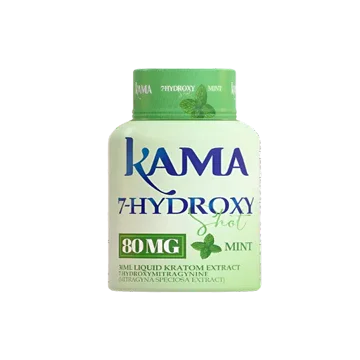 KAMA 7-Hydroxymitragynine Mint Liquid Kratom Extract Shot 80mg - Seven Tech