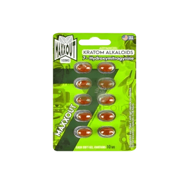 Maxxout 10ct 7OH Soft Gels 10mg Per Capsule - Seven Tech