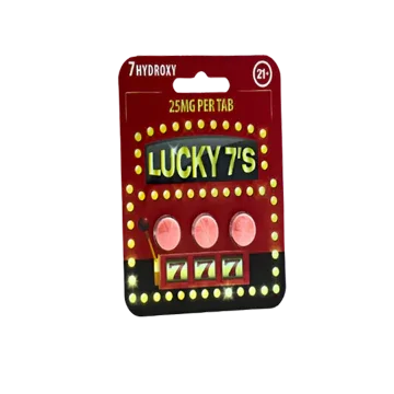 Lucky 7 3ct 7OH Chewable Tabs 25mg per Tablet - Seven Tech
