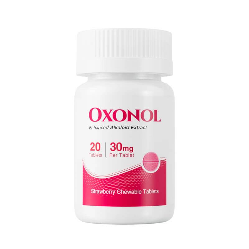 Real Botanicals Oxonol 30mg Per Tablet - Strawberry (Next-Generation 7-OH Alternative)
