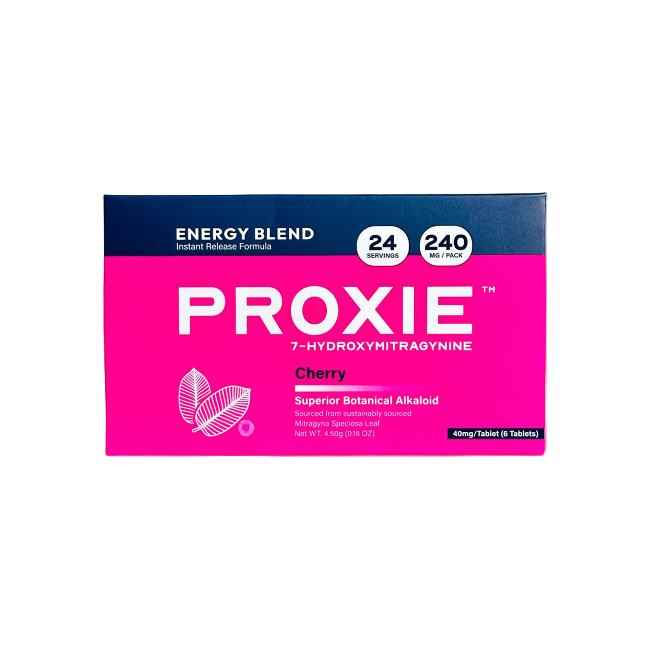 PROXIE 7OH 6CT 240MG (40MG PER TABLET) - CHERRY SUPERIOR BOTANICAL ALKALOID - Seven Tech