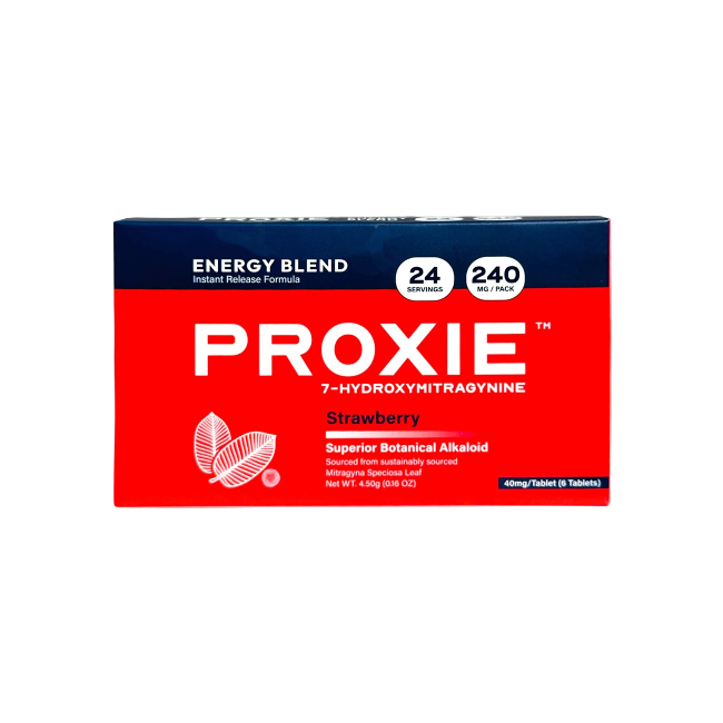 π PROXIE 7OH 6CT 240MG (40MG PER TABLET) - STRAWBERRY SUPERIOR BOTANICAL ALKALOID (100% off)