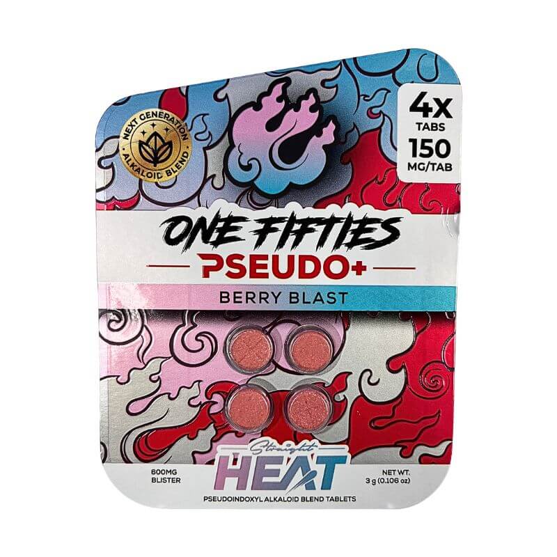 STRAIGHT HEAT ONE FIFTIES PSEUDO INDOXYL TABLETS 4CT 150MG PER TABLET