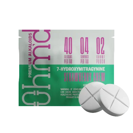 Ohm'd 2ct 7OH Chewable Tabs Strawberry Chew 40mg per Tablet - Seven Tech