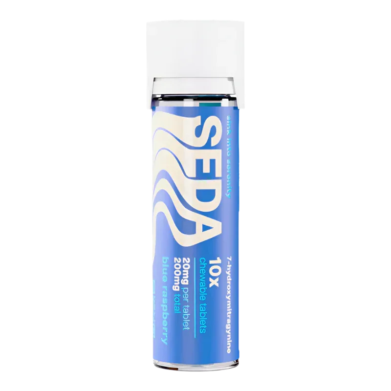 SEDA 10ct 7OH Chewable Tablet Blue Raspberry 20mg Per Tablet - Seven Tech
