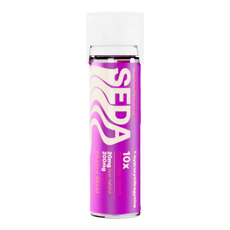 π SEDA 10ct 7OH Chewable Tablet Cherry Blast 20mg Per Tablet (100% off)
