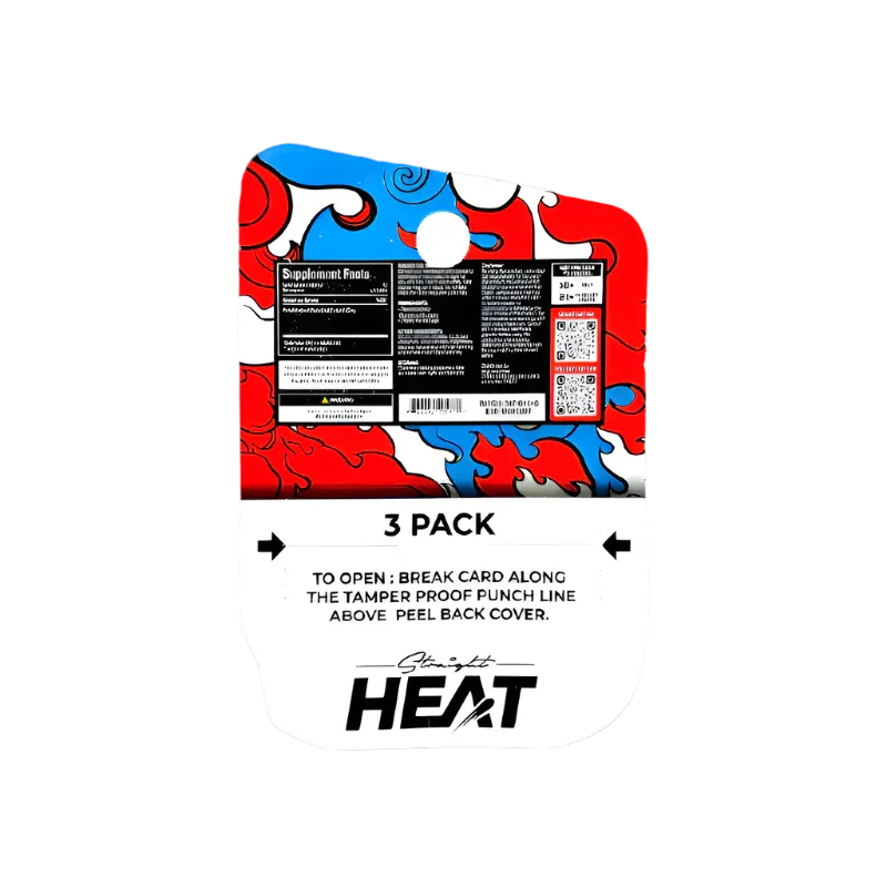 Straight Heat 3ct Eighties Pseudo Tabs Bomb Pop 80mg per Tablet - Seven Tech