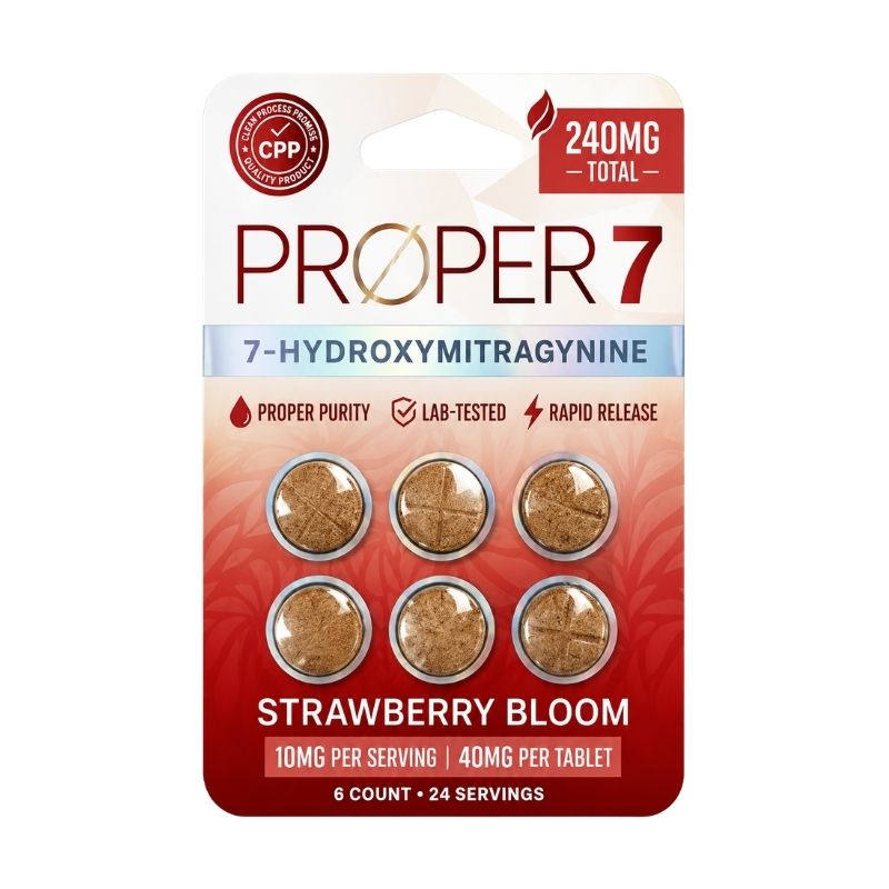 Proper7 7-Hydroxymitragynine Tablets 40mg Per Tablet
