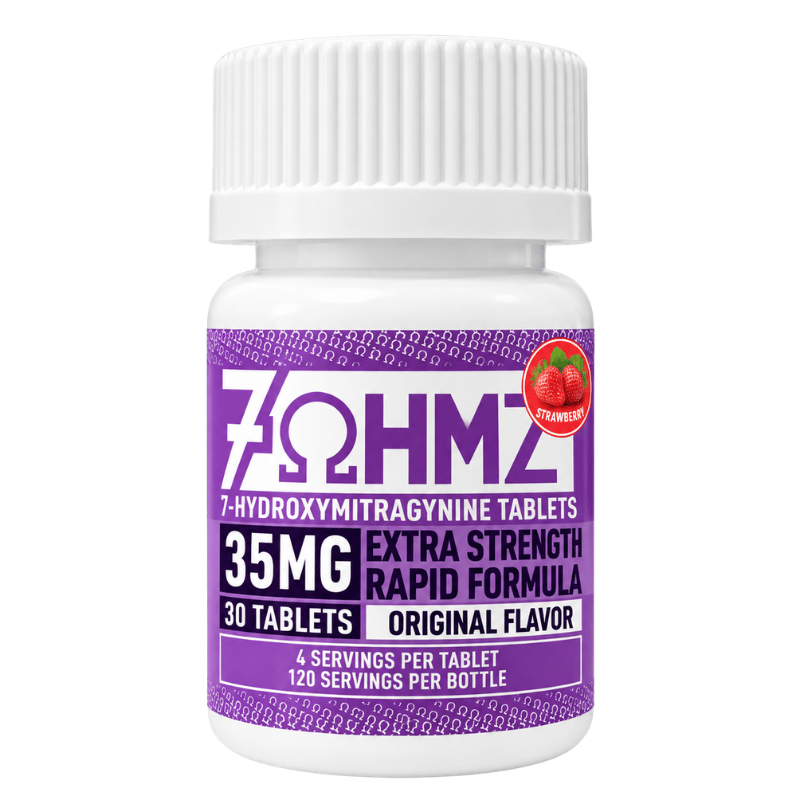 7OHMZ 7-Hydroxymitragynine Extra Strength Rapid Formula Tablets 30ct 35mg Per Tablet