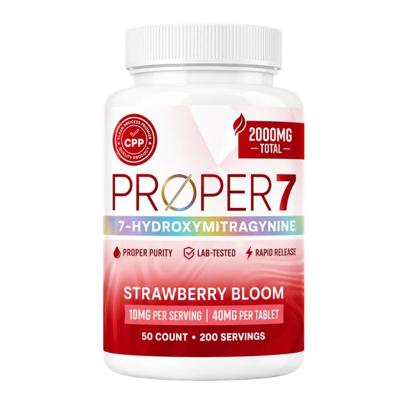 π Proper7 7-Hydroxymitragynine Tablets 50ct 40mg Per Tablet (100% off)
