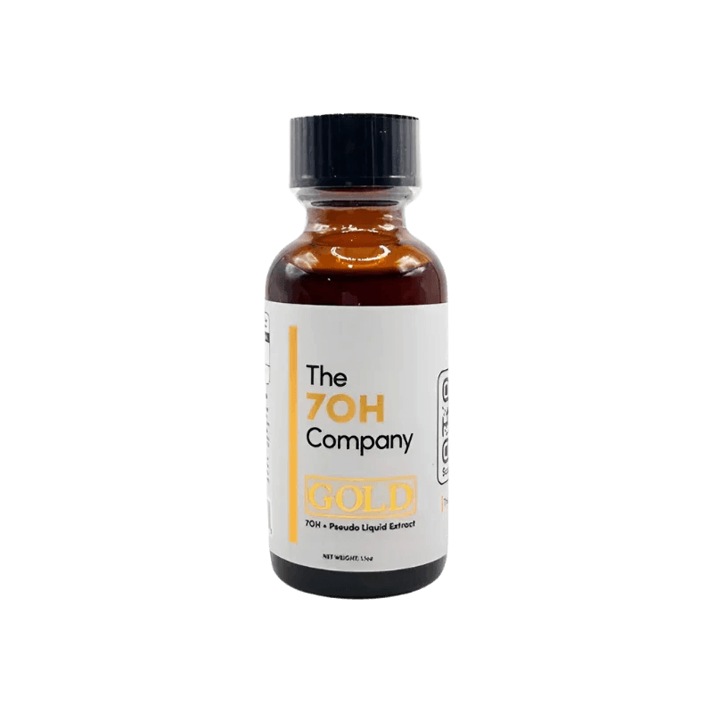 The 7OH Company Gold 7 Hydroxymitragynine Liquid Shot + PSUEDO 60mg - Seven Tech