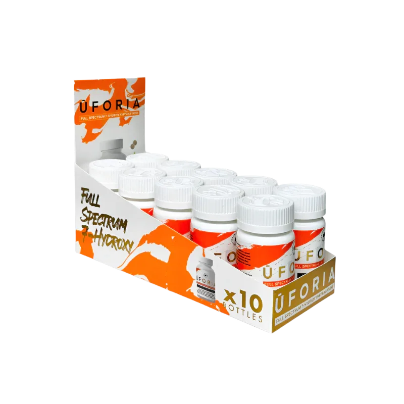 Uforia Full Spectrum 15ct 7-OH Tabs Orange 15mg Per Tablet - Seven Tech