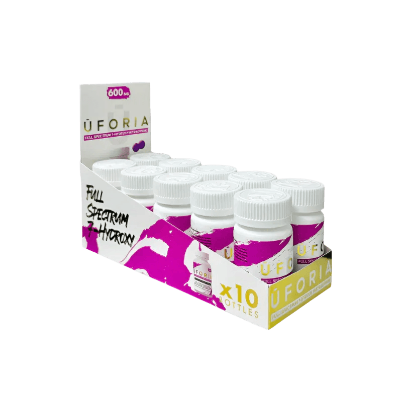 Uforia 30ct 7-OH Full Spectrum Tabs Pink 20mg Per Tablet - Seven Tech