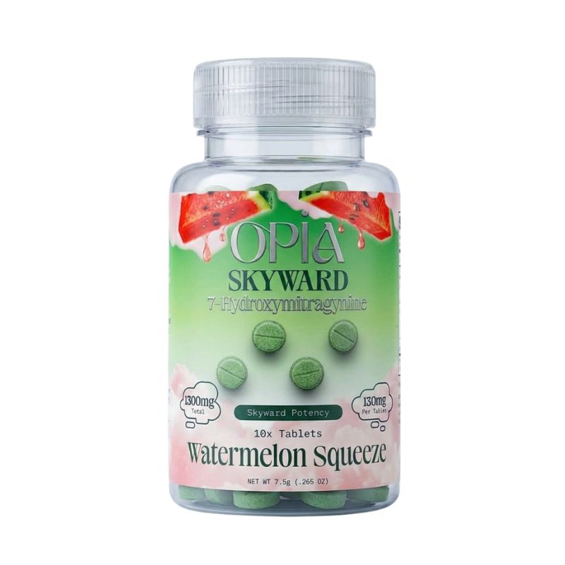 OPIA SKYWARD 7-HYDROXYMITRAGYNINE TABLETS 10CT 130MG PER TABLET
