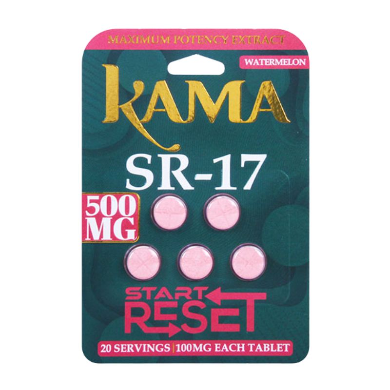 Kama SR-17 Maximum Potency Extract Tablets 5ct 100mg Per Tablet